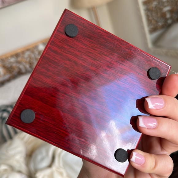 Diamond in a heart white gold plated necklace - Picture 6 of 6